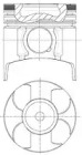 WILMINK GROUP wg1175660 -  Поршень